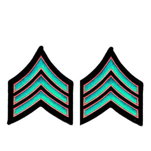 Chevron para Maniobras Coordinadas y Presencia de Comando, Chevron de Grado de Campo, Uniforme de Alta Calidad Más Vendido - Product Image 1