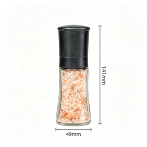 เครื่องบดพริกไทยแบบมือหมุนขนาดเล็กปรับได้ พร้อมแกนเซรามิก รุ่น W-015 ดีไซน์เรียบง่าย รุ่น W-015 - Product Image 4