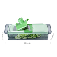 Accessoires de cuisine en plastique Smile Mom de haute qualité, trancheuse à légumes manuelle, râpe, facile à nettoyer, certifiée LFGB/BSCI/ISO9001