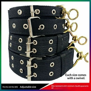 Collar de Nailon Ancho para Perro con Hebilla Metálica Ajustable, Collar Anti-Estrangulamiento para Perros Medianos y Grandes, para Paseos Diarios y Entrenamiento - Product Image 5