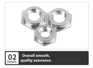 Tuerca empotrada de acero inoxidable 304, cierre automático, M3, M4, M5, M6, - Product Image 5