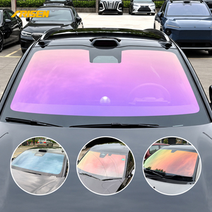 Película Camaleón para Ventanas de Auto PET de Doble Capa Plateada, Color Emperador, Rechazo UV del 99%, Rechazo IRR del 99%, Alta Transparencia, Cambia de Color - Product Image 3