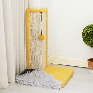 Corner Standing <b>Cat</b> <b>Scratching</b> Post Sisal Non Shedding Anti Slip Sofa Protector <b>Cat</b> Supplies Minimalist Style All Seasons - Product Image 2