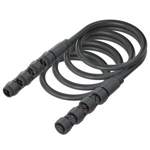 2-Pin güç kablosu uzatma kablosu (erkek-kadın) IP68 M16 konnektörü ve bitki büyüme aydınlatma için su geçirmez fiş ile - Product Image 1