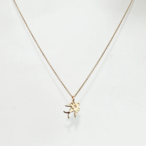 Collar con Colgante de Diamante Premium en Oro Sólido de 14K, Joyería Minimalista y Elegante para Mujer, Colección de Regalos - Product Image 3