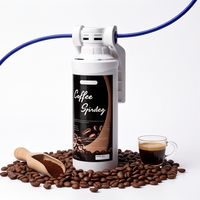 Filtre à eau pour café sans réservoir à installation rapide avec commande manuelle, compatible avec les machines à café expresso domestiques, hôtelières et commerciales