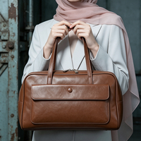 Sac à bandoulière en cuir véritable pour femmes fourre-tout voyage dame sacs à main fournisseur de marque privée personnalisé