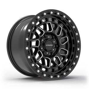 Rines de Aleación Estilo Beadlock Kipardo 17x9, Rines Todoterreno Personalizados para Chevy Tahoe, GMC Yukon, <span class=keywords><strong>Hummer</strong></span> H2 - Product Image 1
