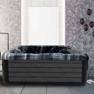 Bañeras familiares de tamaño pequeño para 3 personas, función de masaje acrílico, <span class=keywords><strong>Spa</strong></span> al aire libre, <span class=keywords><strong>sexy</strong></span> - Product Image 1