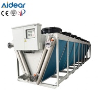 Refroidisseur à air sec haute efficacité Aidear pour centre de calcul IA, système de refoulement de chaleur en circuit fermé à base de glycol