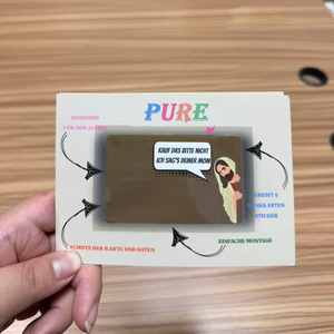 Adesivo quadrato creativo <span class=keywords><strong>per</strong></span> protezione <span class=keywords><strong>carta</strong></span> <span class=keywords><strong>di</strong></span> <span class=keywords><strong>credito</strong></span> decorativa - Product Image 2