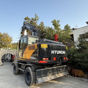 Prix raisonnable Hyundai 150W-9t a utilisé l'excavatrice de roue avec la puissance forte en vente - Product Image 2