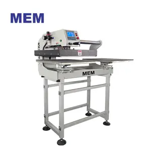MEM 40x50 cm automatic printing press sublimation machine dual heat plate t shirt heat press machine