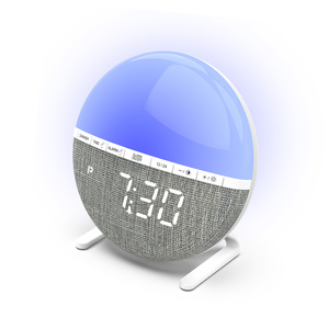 Bán buôn New đa chức năng LED kỹ thuật số bàn đồng hồ báo thức Wake-up với <span class=keywords><strong>colour</strong></span> thay đổi tính năng biểu tượng tùy chỉnh điện tử phong trào - Product Image 4