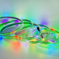 Lampu Strip LED RGB Addressable WS2812B 5V 30 60 144LED Per Meter Tahan Air IP67 Strip Lampu Fleksibel WS2812
