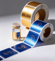 Autocollants personnalisés en vinyle pour étiquettes de flacons de peptides décoratifs de 3 ml, emballage de qualité supérieure, étiquette autocollante avec logo, adhésif puissant