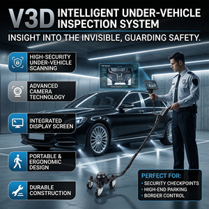 Nuovo arrivo V3D sotto il sistema di ispezione del veicolo macchina fotografica con Metal Detector - Product Image 1