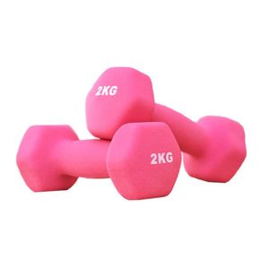 Wholesale <strong>Small</strong> <strong>Weight</strong> 0.5KG 1-10KG Color Vinyl Hexagonal Dumbbells Vinyl Coated Dumbbell Customized Logo Dumbbell Set - Product Image 3