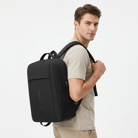 Sac à dos pour ordinateur portable, résistant à l'eau, en Oxford, multi-compartiments, avec poche latérale, pour usage urbain et professionnel, personnalisable en usine