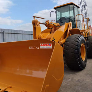 Chargeuse sur pneus chinoise d'occasion 966H, faible nombre d'heures de travail, pour travaux de terrassement, moteur lourd, chargeuse sur pneus hydraulique Cat966H - Product Image 3