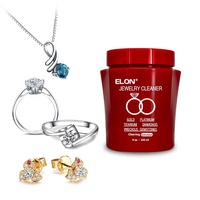Nouveau Kit de nettoyage de bijoux en liquide naturel de 8OZ pour bijoux en diamant, argent et or