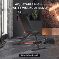 Banc de musculation multifonction pliable de haute qualité en acier allié, réglage du poids, utilisation en intérieur, équipement de gym unisexe