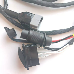 Wasserdichte Kabelbäume für Landwirtschafts- und Schwermaschinerie mit DT04-4P Anschlüssen - Product Image 1