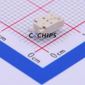 1TS002G-2300-3500-CT Tactile Switch SMD,3.5x7.6mm Switch Single Pole Single Throw Rectangle Button 2.3N Horizontal Mount - Product Image 2