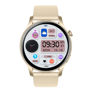 Relojes inteligentes con pantalla táctil HD para mujeres y hombres 120 modos deportivos Monitor de ritmo cardíaco y sueño Compatible con iPhone Android - Product Image 1