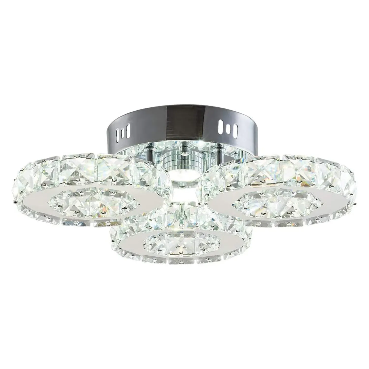 contemporary Mounted dinning Room Home crystal Lighting Round Pink Black Ceiling Light Led Ceiling Lamp Led Ceiling lamp