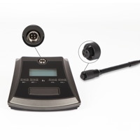 Microphone de vidéoconférence professionnel PRO-H02 à 4 canaux Offre Spéciale micro d'enregistrement sans fil pour les réunions et les tables