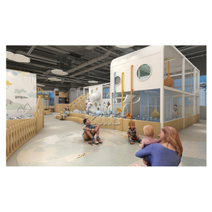 All'ingrosso parco giochi al coperto attrezzature per bambini Soft Play bambino gioco mondo con struttura di gioco in legno per asili nido - Product Image 2