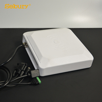 Lector RFID UHF Fijo de Largo Alcance 15m IP65 Resistente al Agua 840-960MHz EPC Gen2 ISO18000-6C Antena de Polarización Circular de 8dBi