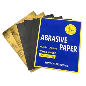 Bán Nóng Giấy Nhám Mài Mòn 9*11Inch Giấy Nhám Kim Loại Mài Mòn Ô Tô Gỗ Thủ Công Đánh Bóng Grit #60-#2000 Giấy Cát