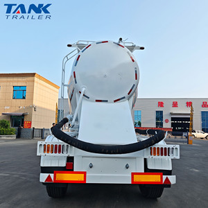 Semi-remorque citerne à ciment en vrac de 30 m³ à 3 essieux avec compresseur d'air de 37 kW, essieux FUWA 13T, ABS WABCO pour le <span class=keywords><strong>transport</strong></span> de matériaux en poudre - Product Image 5