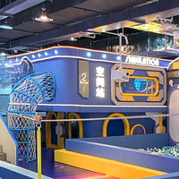Parc de jeux intérieur en PVC et vinyle pour bébés et tout-petits, château gonflable, aire de jeux souple, idéal pour usage commercial et domestique