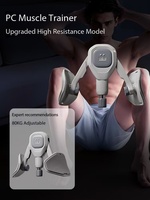 Entrenador de Muslos para Ejercicios Kegel, Resistencia Ajustable con Correas para Piernas, para Muslos Internos, para Mujeres y Hombres, Esencial para el Hogar, Oficina y Gimnasio