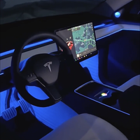 Kit d'éclairage d'ambiance de voiture avec LED lumineuse