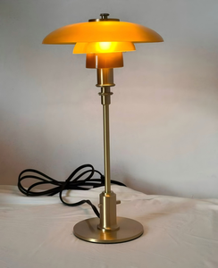 Lámpara <span class=keywords><strong>de</strong></span> Mesa <span class=keywords><strong>de</strong></span> <span class=keywords><strong>Diseño</strong></span> Nórdico Moderno Danish Loui*s Poulse*n PH con Interruptor <span class=keywords><strong>de</strong></span> Botón para Sala <span class=keywords><strong>de</strong></span> Estar, Dormitorio o Estudio - Product Image 1