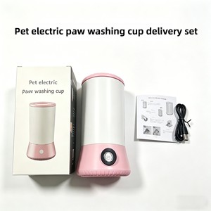Taza Eléctrica Portátil de ABS para Lavar Patas de Mascotas - Dispositivo Automático de Limpieza de Patas de Perro con Función de Masaje para Uso en Exteriores y en Casa, para Gatos y Perros - Product Image 4