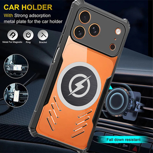 Custodia Trasparente Traspirante Antiurto per <span class=keywords><strong>iPhone</strong></span> 17 16 15 14 13 12 11 Pro Max 17Air 16 6 7 8 6s Plus X XR XS, <span class=keywords><strong>Cover</strong></span> per Esports - Product Image 5