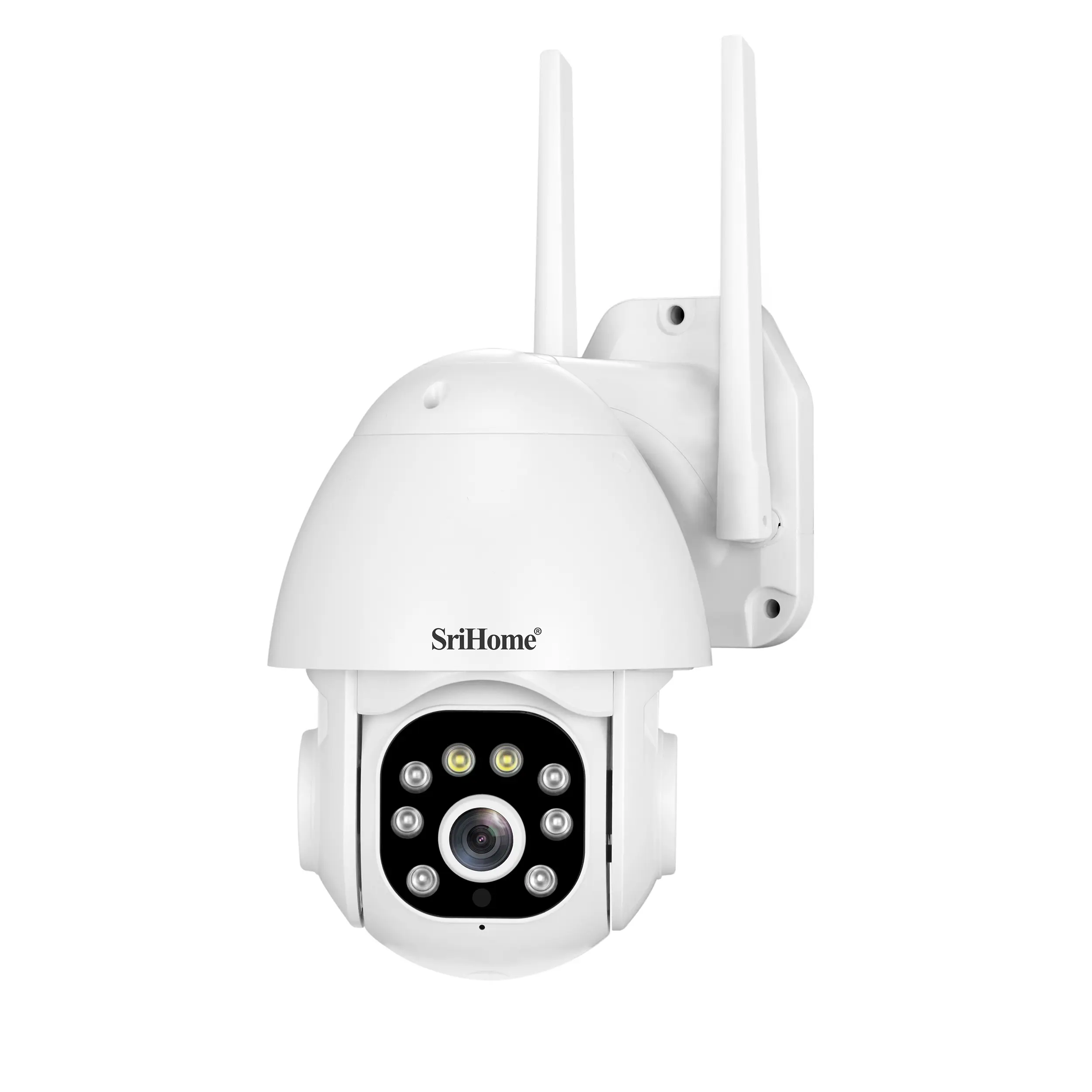 SriHome SH039B HD with 3MP Cameras Security Camera System Sound and Light Alarm Function CCTV Cameras Two way Video