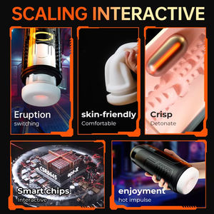 Mesin Seks Vibrasi Otomatis untuk Pria, Pompa Penis, Masturbator, Cup Masturbasi, Mainan Seks untuk Pria - Product Image 6