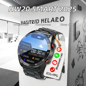 Montre connectée HW20 2025 Sport Fitness Fréquence cardiaque <span class=keywords><strong>ECG</strong></span>+PPG Écran tactile IPS Android Répondre aux appels IP67 Boîtier en alliage Design unisexe - Product Image 2