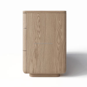 FERLY Ensemble de meubles de chambre à coucher de mode Commode en bois massif de chêne de luxe avec <span class=keywords><strong>plusieurs</strong></span> tiroirs - Product Image 5