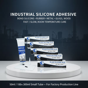 Scellant en silicone de qualité <span class=keywords><strong>alimentaire</strong></span> flexible, non jaunissant, à séchage lent, étanche, anti-âge, résistant aux pulvérisations de sel, résistant aux hautes/basses températures - Product Image 1