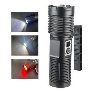Wholesale High Power Outdoor Camping Hunting Aluminium Alloy Type-C Flashlight Led Tactical Strong Flashlight - Product Image 5