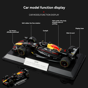 รถโมเดลไดแคสต์รุ่นใหม่ 1:18 อัลลอยด์ รถเรดบูลล์ RB19 <span class=keywords><strong>F1</strong></span> จำลอง รถโลหะ ของเล่นสะสม ของขวัญสำหรับเด็กผู้ชาย - Product Image 3