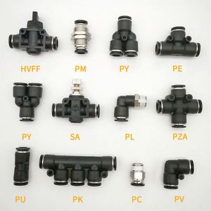 YIIDNN PY Type Threaded Straight Coupling <b>Gas</b> Pipe Other 3-way Quick Pneumatic Connector Three Throughs Air Pipe Fittings - Product Image 6