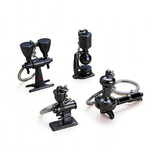 Porte-clés Premium Tasse <span class=keywords><strong>à</strong></span> <span class=keywords><strong>Café</strong></span> 3D avec Mini Cafetière et Artisanat Métallique pour Cadeau d'Affaires Promotionnel d'Entreprise Vente en Gros - Product Image 5